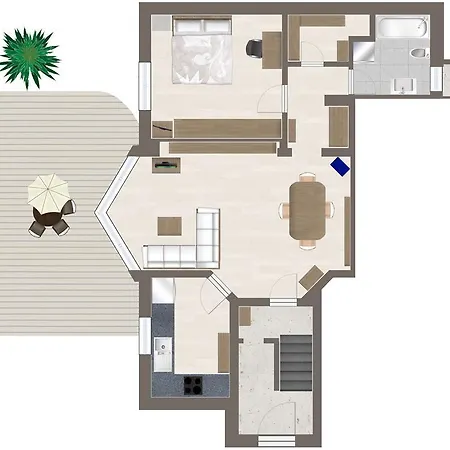 Appartement Zwischen Erfurt, Weimar & Thueringer Wald *